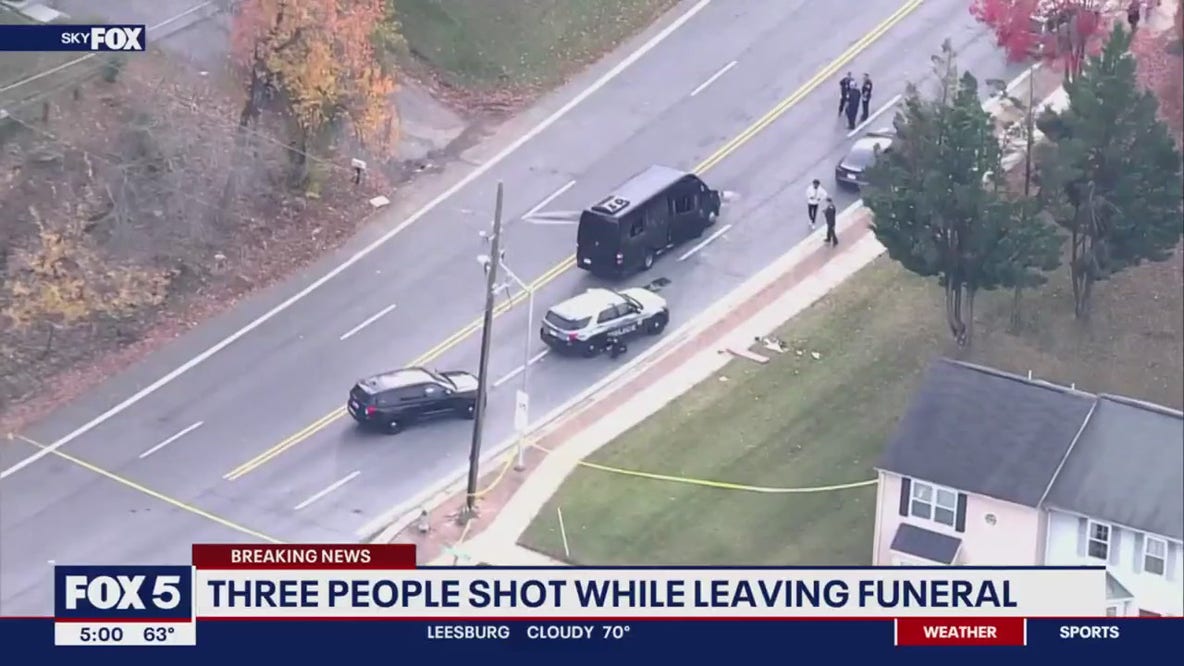 Landover funeral shooting: 3 people injured